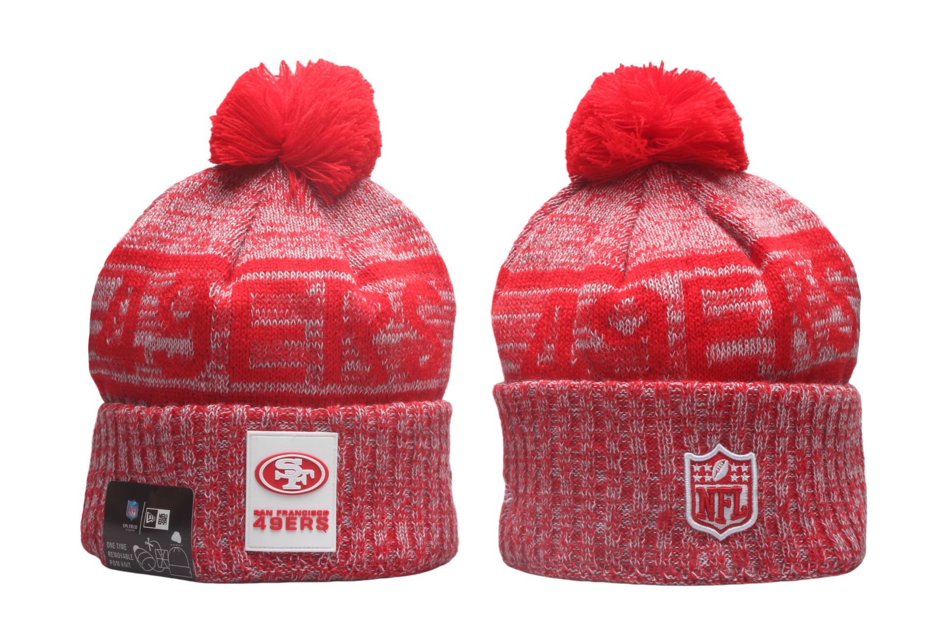 2026 NFL San Francisco 49ers Hat beanie style 04->->Sports Caps